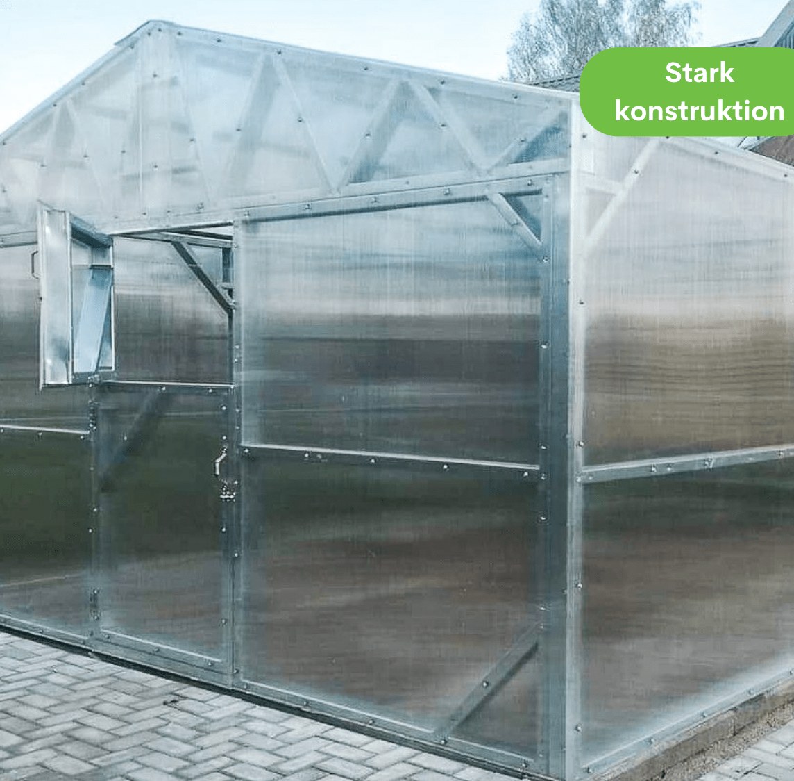 Greenhouse Makan exterior showcasing its finished design