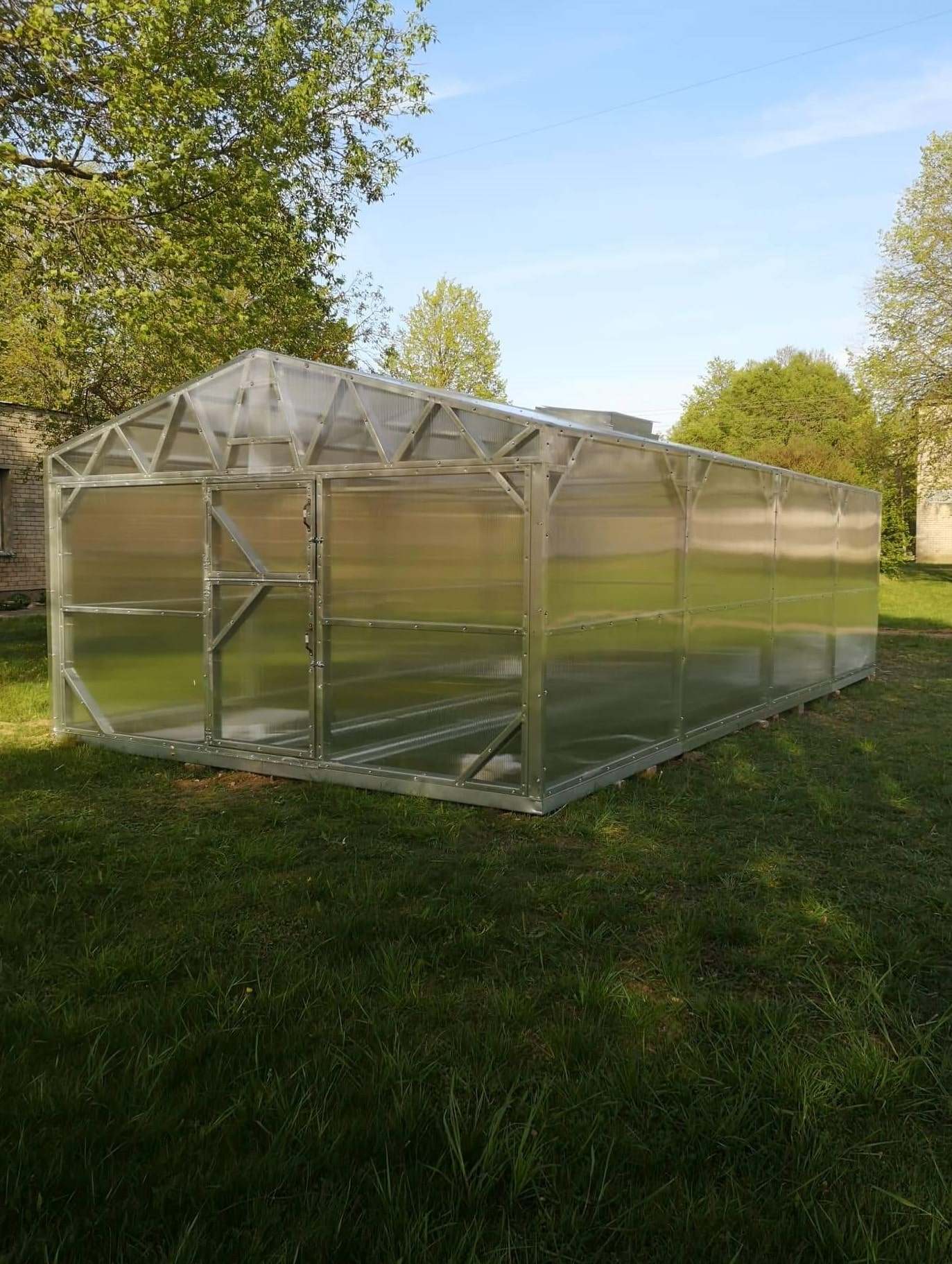 Exterior view of the completed Greenhouse Makan