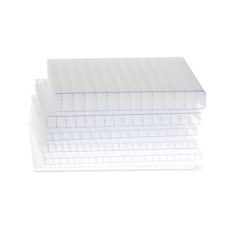 Different profile multiwall polycarbonate sheets