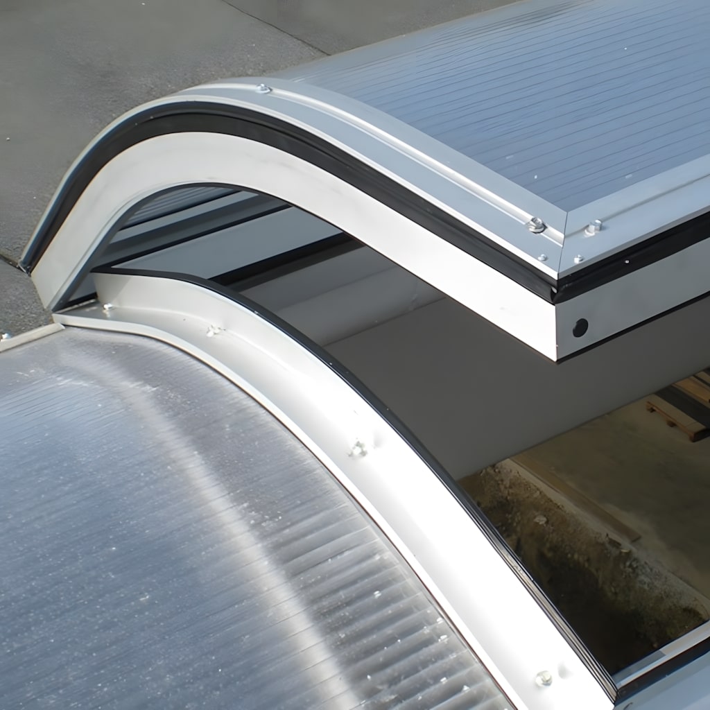 Opened skylight