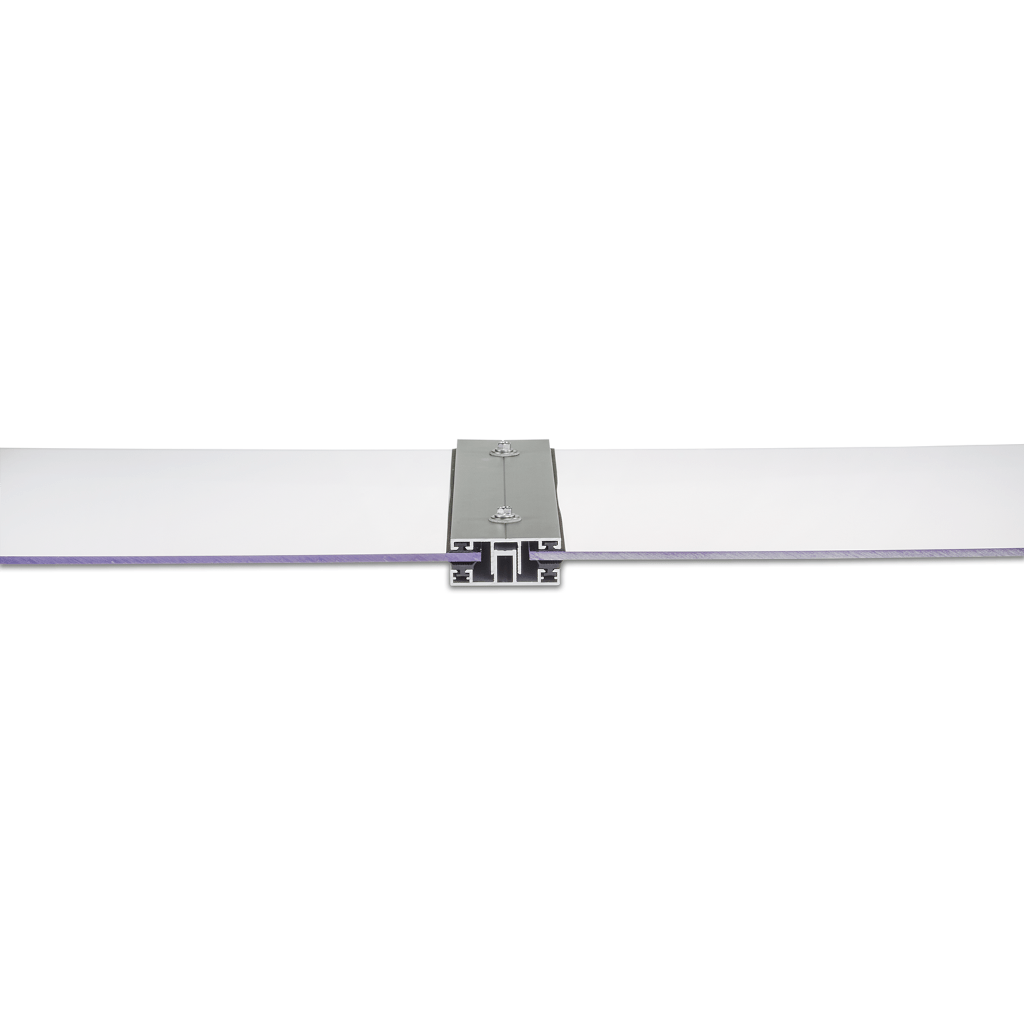 Connected solid polycarbonate sheets