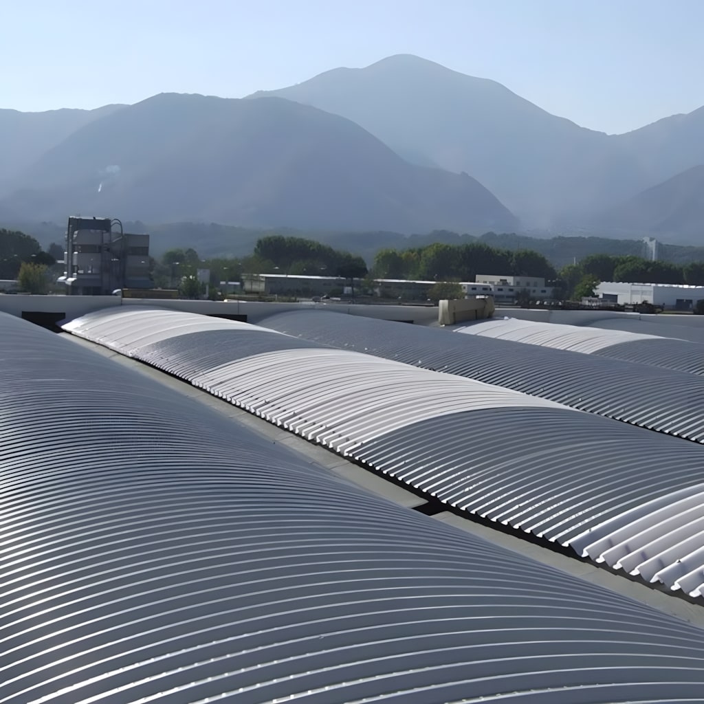 Trapezoidal multiwall polycarbonate skylight system