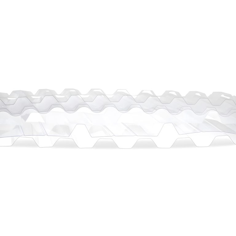 Dirrefent profile corrugated solid polycarbonate sheets
