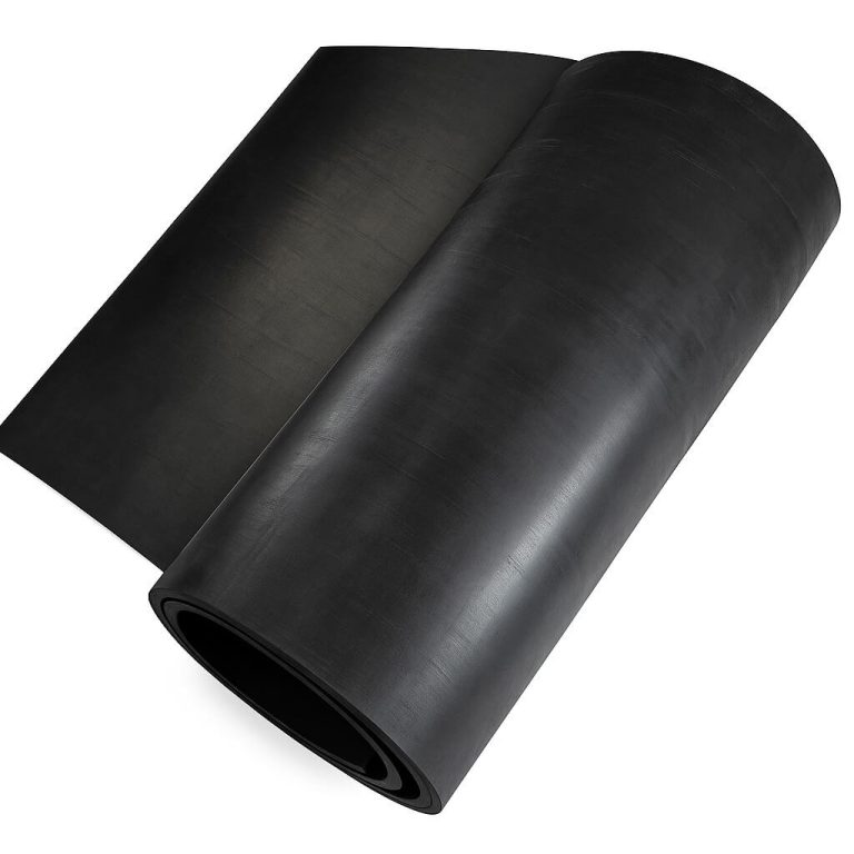 Roll of fluorine rubber
