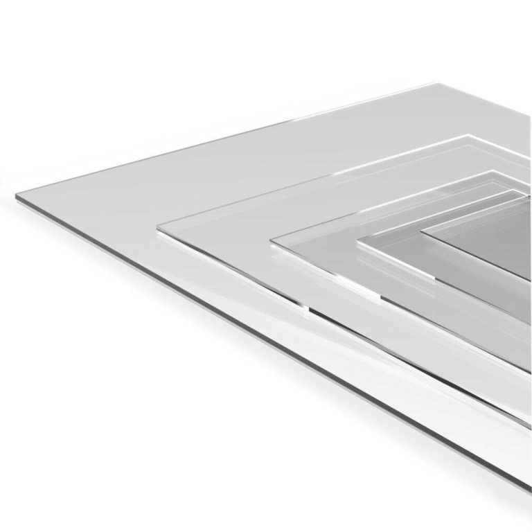 Clearn PMMA plastic sheets